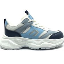 Cool C.birian Bağlı Cırtlı Ortopedik Kalın Taban Sneakers Çocuk Spor Ayakkabı