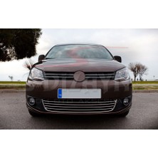 paspasgarajı Paspasgaraji Vw Caddy Krom Ön Tampon Çıtası Comfortline 5 Prç 2010-2015