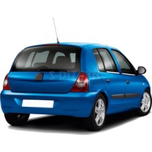 paspasgarajı Paspasgaraji Renault Clio 2 Hb Krom Cam Çıtası 4 Prç 1999-2006
