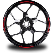 Yazısız Kısa Dış Şerit 16'lı Tek Renk Sticker Modeli