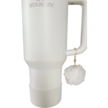 Stanley Quencher Tipi Termos Için Koruyucu Silikon Taban, Süs ve Koruyucu Uç -3'lü Aksesuar Seti