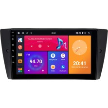 SmartGO Bmw E90 Uyumlu Android Multimedya Sistemi (2005-2011) 6+64 GB Lüks Ekran  Wİ-Fİ (Yazılımsal)