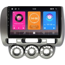 SmartGO Honda Jazz Android Multimedya Sistemi (2002-2008) 6+64 GB Uyumlu Lüks Ekran  Wİ-Fİ (Yazılımsal)