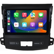 SmartGO Mitsubishi Outlander 2008-2012 Uyumlu 6+64 GB Android Carplay Multimedya Sistemi Lüks Ekran  Wİ-Fİ (Yazılımsal)