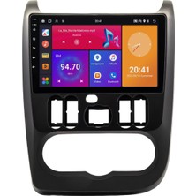 SmartGO Dacia Logan Uyumlu  Android Multimedya Sistemi (2009-2012) 6+64 GB Lüks Ekran  Wİ-Fİ (Yazılımsal)