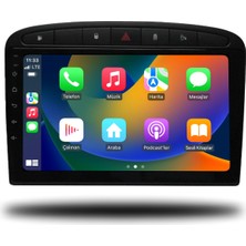 SmartGO Peugeot 308 2007-2013 6+64 GB Android Carplay Multimedya Sistemiuyumlu Lüks Ekran  Wİ-Fİ (Yazılımsal)