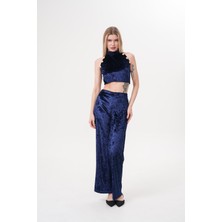 Ya Muse Kadife Bol Paça Pantolon