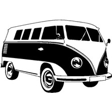 Klasik Arabalar Model 16 Oto Özel Yeni Sticker 25 x 17 cm