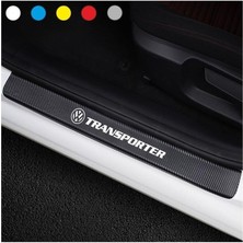 Volkswagen Transporter Için Özel Yeni Uyumlu Aksesuar Bagaj ve Kapı Eşiği Oto Özel Yeni Sticker Karbon