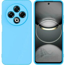 Tecno Spark 30 Uyumlu Silikon Kılıf - Kamera Korumalı Esnek Pastel Renk Kapak - Mavi