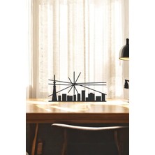 Tokyo Line Art Figür - Minimalist Dekor & Koleksiyon, Ev Dekoru, 3D Baskı