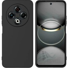 Tecno Spark 30 Uyumlu Silikon Kılıf - Kamera Korumalı Esnek Pastel Renk Kapak - Siyah