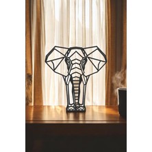 Fil Line Art Figür - Minimalist Dekor & Koleksiyon, Ev Dekoru, 3D Baskı