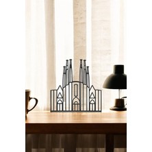 Kutsal Aile Line Art Figür - Minimalist Dekor & Koleksiyon, Ev Dekoru, 3D Baskı