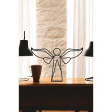Melek Line Art Figür - Minimalist Dekor & Koleksiyon, Ev Dekoru, 3D Baskı