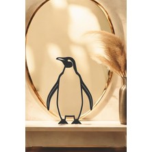 Penguen Line Art Figür - Minimalist Dekor & Koleksiyon, Ev Dekoru, 3D Baskı
