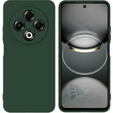 HANPORIUM Tecno Spark 30 Uyumlu Silikon Kılıf - Kamera Korumalı Esnek Pastel Renk Kapak - Yeşil