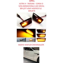 Opelastra H Insigna Corsa D Için Animasyonlu LED Sinyal