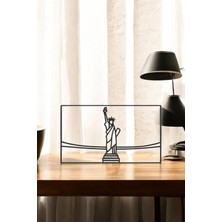 New York Line Art Figür - Minimalist Dekor & Koleksiyon, Ev Dekoru, 3D Baskı