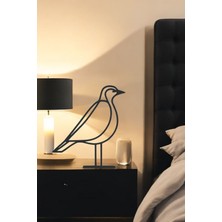 Kuş Line Art Figür - Minimalist Dekor & Koleksiyon, Ev Dekoru, 3D Baskı