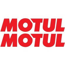 Motul Yazılı Mini Sticker Etiket Modeli