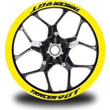 Tracer 9 Gt Yazılı 8li Jant Içi Yazı Sticker Etiket