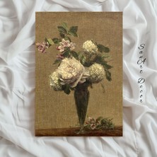 Çerçeveli Vintage Tablo, Yağlı Boya Tablosu, Çerçeveli Tablo, Sanatsal Dekor, Tablo, Retro Tablo