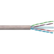 Ontech - Hcs U/utp 500 Metre Halojen Free (LS0H) 250MHZ Grı Renk Cat6 Kablo (H06-00402-DP0-FV)