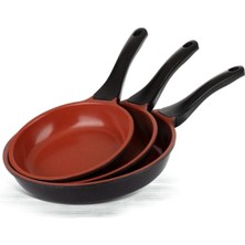 Granit 3 Lü Tava Set 20 24 28 Red Diamond