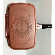 Granit 36 cm Ikiz Tava Rose Gold