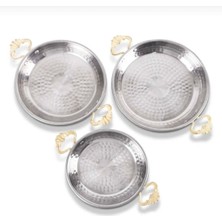 Bakır Görünümlü Alminyum Tava & Sahan Yumurta Sos Tavasi 22 20 18CM