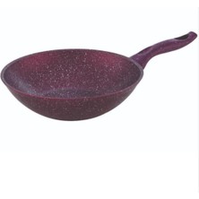Granıtte Mor Granit Wok Tava 28CM