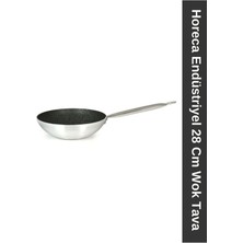 Horeca Endüstriyel 28 cm Wok Tava