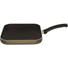 Teflon Kaplama Tava 27CM Köpüğü Isı Göstergeli