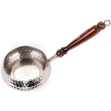 Bakır Sosluk Ahşap Saplı El Işi Gümüş