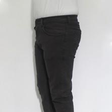 Hacker Fistan Store Erkek Kahverengi Yüksek Bel Rahat Kesim Boru Paça Büyük Beden Jean Pantolon