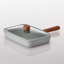 Fika Alüminyum Döküm 29 cm Gri Dikdörtgen Tava