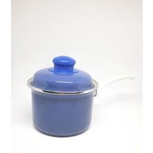 Emaye Evim Lacivert Emaye Sosluk,sütlük