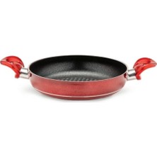 Teflon 3mm Çift Kulp Tava 22