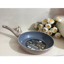 Pan-Dora Serisi 26 cm Kristal Ezme Seramik Tek Kulp Tava