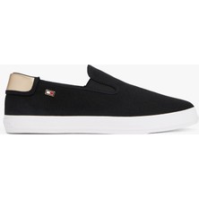Tommy Hılfıger Vulc Canvas Slıp-On Sneaker Sneaker