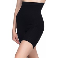 Siyah Mı Emay 2056 Yüksek Bel Masajlı Uzun Paça Korse