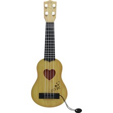 IENIN Ukulele Oyuncak 4 Öncesi Eğitici Sarı 38X12.5CM (Yurt Dışından)