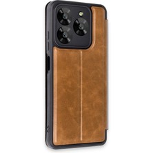 Newface General Mobile Era 50 Kılıf Flip Cover - Taba Ynsmr