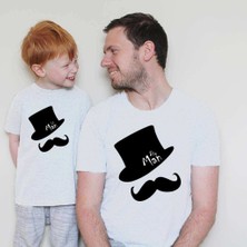 Baba Oğul Big Man Lil Man Tshirt (Tekli Üründür Kombin Yapmak Için 2 Adet Sepete Ekleyiniz)