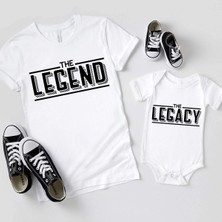 Baba Oğul Legend Legacy Zıbın Tshirt (Tek Ürün Fiyatıdır Kombin Yapmak Için 2 Adet Sepete Ekleyiniz)