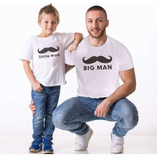 Bigman Little Man Baba Oğul Giyim Tişört (Tekli Üründür Kombin Yapmak Için 2 Adet Sepete Ekleyiniz)