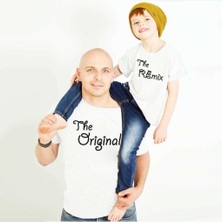 The Original Remix Baba Oğul Kız Tişört (Tekli Üründür Kombin Yapmak Için 2 Adet Sepete Ekleyiniz)