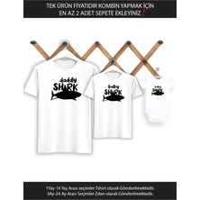 Baba Oğul Daddy Baby Shark (Tek Ürün Fiyatıdır Kombin Yapmak Için En Az 2 Adet Sepete Ekleyiniz)