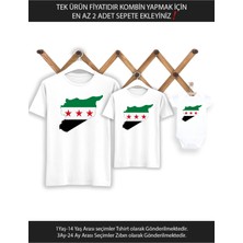 Suriye Yeni Bayrak Baba Oğul Kız (Tek Ürün Fiyatıdır Kombin Yapmak Için En Az 2 Adet Sepete Ekleyiniz)